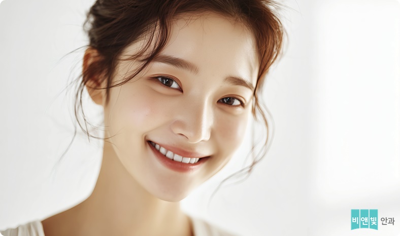 Portrait of a woman smiling warmly at the camera